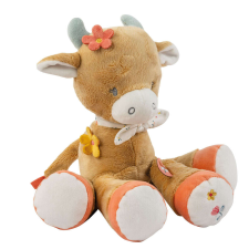 Nattou játék plüss 30cm Mila, Zoe and Lana - Mila, a boci plüssfigura