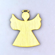  Natúr fa angyal. Mérete: 85x100 mm dekorációs kellék