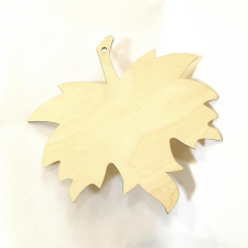 Natúr fa falevél, mérete: 20x20 cm dekorációs kellék