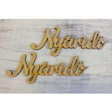 Natúr fa - "Nyáridő" 15cm 2db/csomag dekorációs kellék