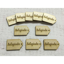 Natúr fa - Scrapbook kísérő táblák "Ballagásodra" 10db/csomag dekorációs kellék