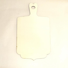 Natúr fa vágódeszka, mérete: 168x310 mm dekorációs kellék