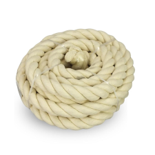  Natúr pamut kötél világos 20mm/1kg/ 5méter dekorációs kellék