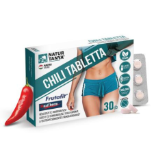 Natur Tanya ® Chili 30db tabletta a testsúlycsökkentés támogatásához vitamin és táplálékkiegészítő