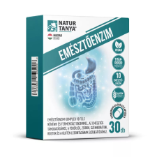 Natur Tanya Emésztőenzim komplex - 10 fermentált és növényi enzim 30 db vitamin és táplálékkiegészítő