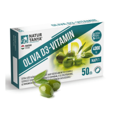 Natur Tanya Hungary Kft. NaturTanya Oliva D3-vitamin 4000NE 50db vitamin és táplálékkiegészítő