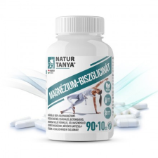  Natur Tanya® MAGNÉZIUM-BISZGLICINÁT - 100% magnézium-biszglicinát kelát, jól hasznosuló szerves magnézium, családi kiszerelésben vitamin és táplálékkiegészítő