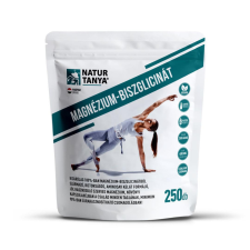 Natur Tanya® Magnézium-Biszglicinát 250 kapszula, vegán, laktóz- és gluténmentes vitamin és táplálékkiegészítő