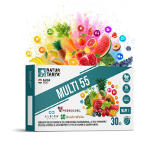 Natur Tanya ® MULTI 55 fermentált multivitamin 30db filmtabletta vitamin és táplálékkiegészítő