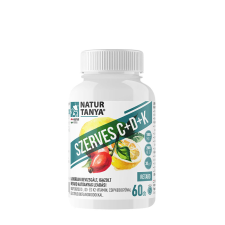 Natur Tanya Szerves C+D+K (60 Tabletta) vitamin és táplálékkiegészítő
