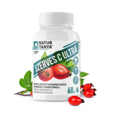 Natur Tanya ® Szerves C-vitamin 1500mg 60db filmtabletta csipkebogyó kivonattal vitamin és táplálékkiegészítő