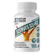 Natur Tanya szerves D3+K2 vitamin 100db vitamin és táplálékkiegészítő
