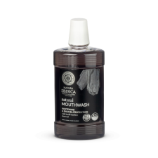 Natura siberica fehérítő és zománcvédő natúr szájvíz 520 ml szájvíz