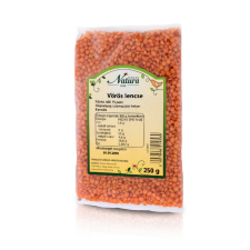 Natura vöröslencse 250 g 250 g alapvető élelmiszer