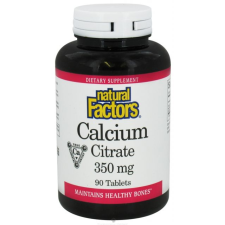 Natural Factors, Kalcium-citrát 350 mg / 90 db vitamin és táplálékkiegészítő