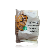  Natural gluténmentes Fahéjas rizskeksz 150 g gluténmentes termék