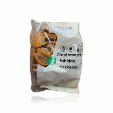 Natural gluténmentes fahéjas rizskeksz 150 g csokoládé és édesség
