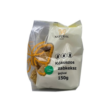 Natural gluténmentes zabkeksz kókusszal és gojival 150g csokoládé és édesség
