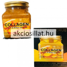 Natural Srub Natural Scrub Collagen Kollagénes Arc és Testradír 500ml testradír