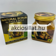 Natural Srub Natural Scrub Snail Csiga Kivonatos Arc és Testradír 500ml testradír