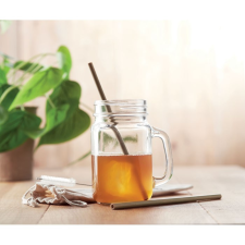 NATURAL STRAW szívószál szett bambuszból konyhai eszköz