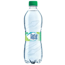 NaturAqua 0,5l PET palackos enyhe ásványvíz üdítő, ásványviz, gyümölcslé