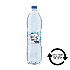 NaturAqua Ásványvíz Naturaqua 1,5L dús szénsavas DRS díjas üdítő, ásványviz, gyümölcslé