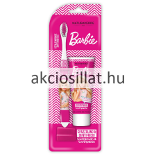 Naturaverde Barbie fogkefe + fogkrém ajándékcsomag kozmetikai ajándékcsomag