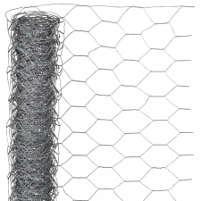 NATURE hatszögletű horganyzott acél drótháló 1 x 10 m 25 mm kerti bútor
