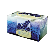 Nature of Agiva Nature szappanos fürdőszivacs, Levendula, 55 g szappan