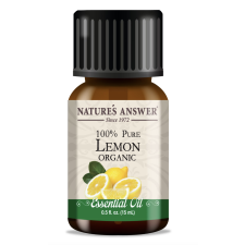 Nature's Answer Citrom illóolaj, citrom, illóolaj, BIO, 15 ml illóolaj