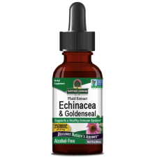 Nature's Answer Echinacea & Goldenseal, kasvirág és aranygyökér kivonat, 30 ml vitamin és táplálékkiegészítő