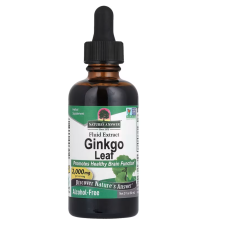Nature's Answer Ginkgo levélfolyadék kivonat, ginkgo biloba kivonat, 2000 mg, 60 ml vitamin és táplálékkiegészítő