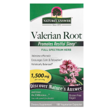 Nature's Answer Valerian Root, 1500 mg, 180 kapszula gyógyhatású készítmény