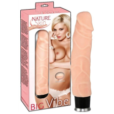 Nature Skin Bőrtapintású vibrátor - Nature Skin [Szín: fekete] vibrátorok
