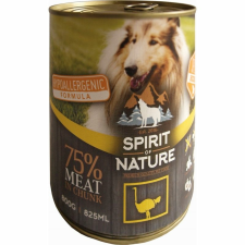 NATURE Spirit of Nature Dog konzerv Strucchússal 800gr kutyaeledel