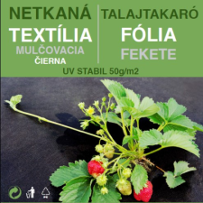 NATURE Talajtakaró fekete geotextília 50g/m2 UV stab. 3,2m x 5m (16m2) geotextília