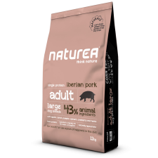 Naturea Naturals Ibériai Sertés Száraztáp Nagytestű Kutyáknak 12Kg kutyaeledel
