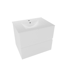  Naturel Verona 60x50x45,5 cm mosdószekrény mosdókagylóval fehér matt VERONA60BMU3 fürdőszoba bútor