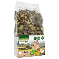 NatureLand Complete Rabbits | Teljes értékű eleség törpenyulak számára is - 600 g rágcsáló eledel