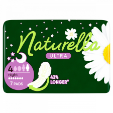 Naturella Ultra Night Méret 4 Szárnyas Betét 7 db intimhigiénia nőknek