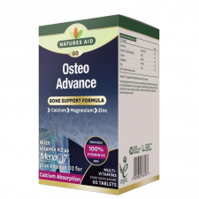 Natures Aid Natures Aid Osteo Bone support tabletta 60 db vitamin és táplálékkiegészítő