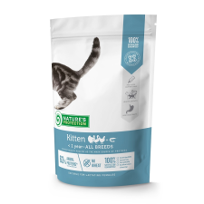 Natures Protection Cat Kitten Poultry with krill 400g macskaeledel