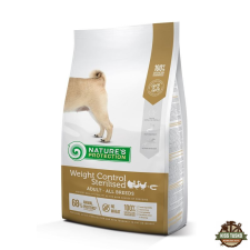 Natures Protection Dog Weight Control Sterilised Poultry with krill 4kg kutyaeledel