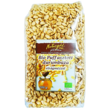 Naturgold Bio puffasztott durum virágmézzel 200g reform élelmiszer