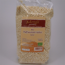 Naturgold bio puffasztott kölesgolyó natúr 200 g 200 g reform élelmiszer