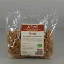 Naturgold bio tönköly tészta penne fehér 250 g tészta