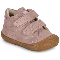 Naturino Magas szárú edzőcipők COCOON VL SUEDE GLITTER FLOWER Rózsaszín 25