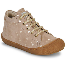 Naturino Magas szárú edzőcipők COCOON ZIP SUEDE LOVE Bézs 19