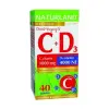 Naturland 1000mg C-vitamin+4000NE D-vitamin tabletta 40db
